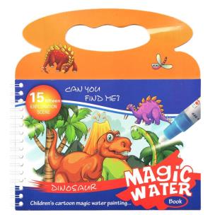 Okładka książki Magic Water Book. Dinosaur