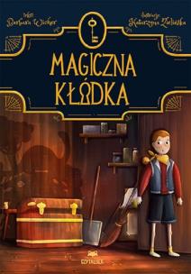 Magiczna kłódka. Autor: Wicher Barbara. Multiszop.pl Okładka książki Magiczna kłódka