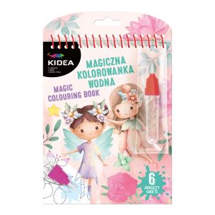 Magiczna kolorowanka wodna Magic Kidea. Wydawca: Derform. Multiszop.pl Opakowanie Magiczna kolorowanka wodna Magic Kidea