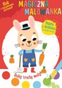 Opakowanie Magiczna malowanka z farbkami Królik
