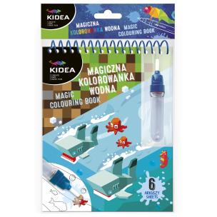 Opakowanie Magiczna wielorazowa kolorowanka wodna Kidea Game
