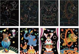 Opakowanie Magiczna Zdrapka - Grupa cyrkowa 21x29,5cm