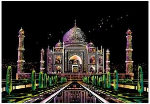 Opakowanie Magiczna Zdrapka Taj Mahal 40,5x28,5cm