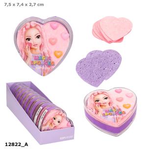 Opakowanie Magiczne gąbeczki serca Top Model BEAUTY&ME 12822A