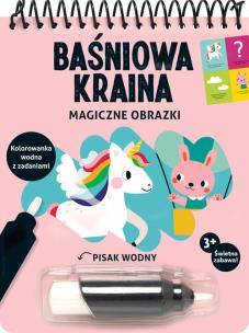 Okładka książki Magiczne obrazki. Baśniowa kraina