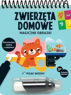 Okładka książki Magiczne obrazki. Zwierzęta domowe