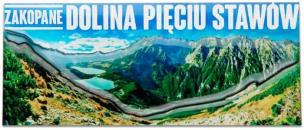 Opakowanie Magnes I love Poland Dolina Pięciu Stawów