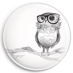 Opakowanie Magnes Sowa w okularach