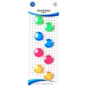 Opakowanie Magnes transparentny mix 20mm 8szt