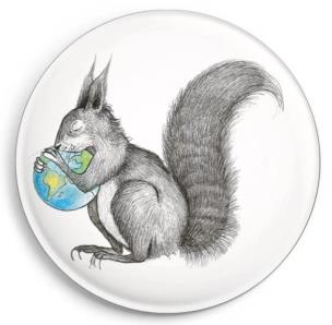 Opakowanie Magnes Wiewiórka Świat