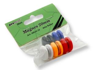 Opakowanie Magnesy 2cm 10szt