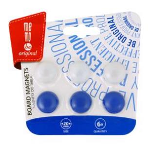 Magnesy do tablic MemoBe f20 mm 6 szt. Blister. Wydawca: MemoBe. Multiszop.pl Opakowanie Magnesy do tablic MemoBe f20 mm 6 szt. Blister