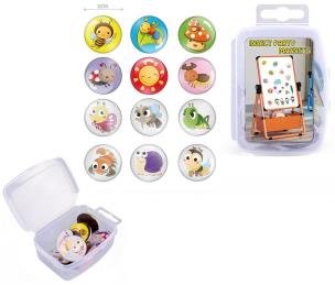 Opakowanie Magnesy owady 3cm 12sztuk