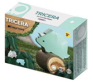 Magnetyczny składany Triceratops. Wydawca: Qelements. Multiszop.pl Opakowanie Magnetyczny składany Triceratops