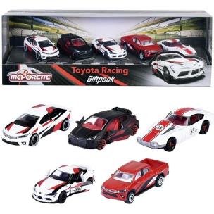 Opakowanie Majorette Toyota Racing 5szt