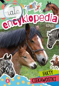 Okładka książki Mała encyklopedia. Konie