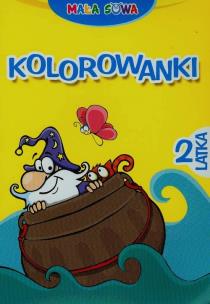 Okładka książki Mała sowa. Kolorowanki 2-latka