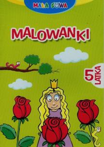 Okładka książki Mała sowa. Malowanki 5-latka