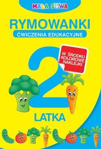 Okładka książki Mała Sowa. Rymowanki 2-latka: ćwiczenia edukacyjne