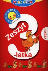 Okładka książki Mała sowa. Zeszyt 3-latka cz. I