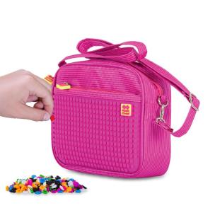 Opakowanie Mała torba na ramię z purpurowym panelem