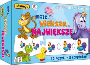 Okładka książki Małe większe największe