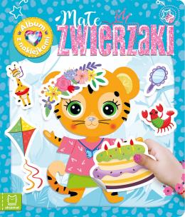 Okładka książki Małe zwierzaki. Album z naklejkami