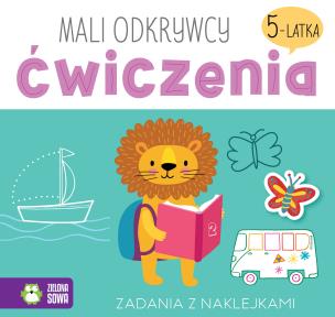 Okładka książki Mali odkrywcy. Ćwiczenia 5-latka