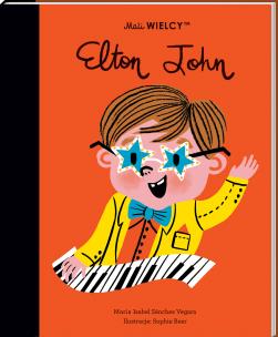 Okładka książki Mali WIELCY Elton John