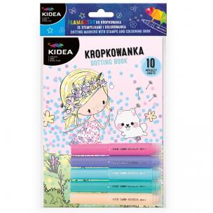 Malowanie kropkami Wróżki KIDEA. Wydawca: Derform. Multiszop.pl Opakowanie Malowanie kropkami Wróżki KIDEA