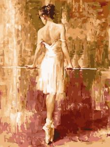 Opakowanie Malowanie po numerach 30x40cm Baletnica