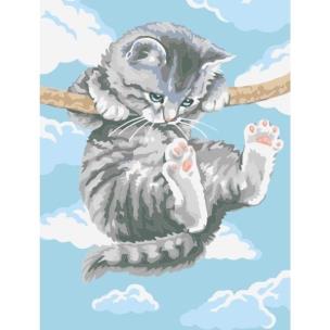 Opakowanie Malowanie po numerach - 30x40cm Kotek