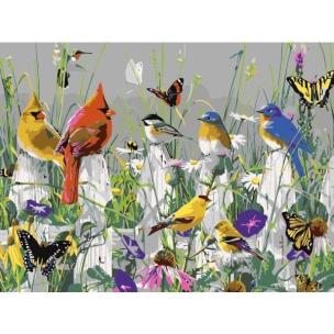 Opakowanie Malowanie po numerach - 30x40cm Ptaszki