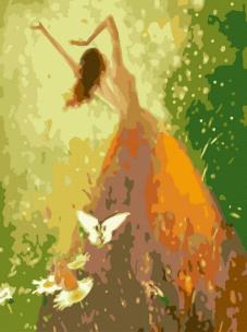 Opakowanie Malowanie po numerach 30x40cm Taniec