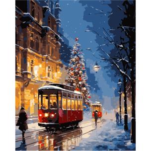 Malowanie po numerach 40x50 Tramwaj. Wydawca: Koh-I-Noor. Multiszop.pl Opakowanie Malowanie po numerach 40x50 Tramwaj