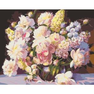 Opakowanie Malowanie po numerach - 40x50cm Bukiet