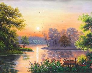 Opakowanie Malowanie po numerach - 40x50cm Pejzaż