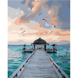 Opakowanie Malowanie po numerach - 40x50cm Pomost nad morzem