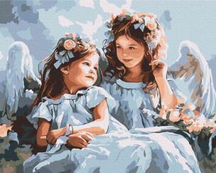 Opakowanie Malowanie po numerach Anioły