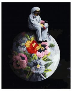 Opakowanie Malowanie po numerach - Astronauta na Księżycu