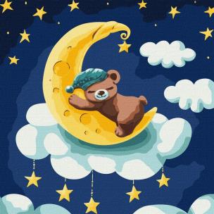 Opakowanie Malowanie po numerach - Bajeczna noc 30x30cm