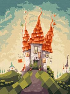 Opakowanie Malowanie po numerach - Bajeczny domek 30x40cm