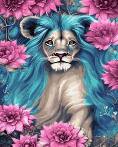 Opakowanie Malowanie po numerach - Bajkowy Lew 40x50 cm