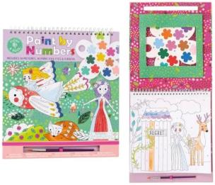 Malowanie po numerach bajkowy świat. Wydawca: Floss & Rock. Multiszop.pl Opakowanie Malowanie po numerach bajkowy świat