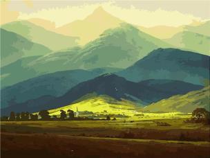 Opakowanie Malowanie po numerach - Beskidy 30x40cm