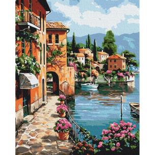 Opakowanie Malowanie po numerach BRUSHME 40x50 cm pod słońcem Positano