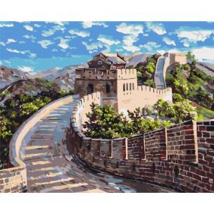 Opakowanie Malowanie po numerach BRUSHME 40x50 cm Wielki Mur Chiński