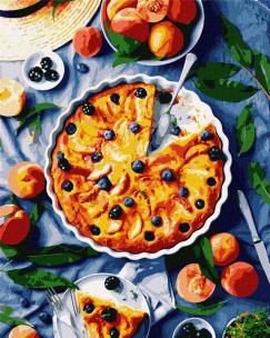 Opakowanie Malowanie po numerach - Brzoskwiniowa pokusa 40x50