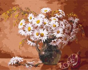 Opakowanie Malowanie po numerach - Bukiet stokrotek 40x50cm