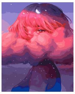 Opakowanie Malowanie po numerach - Chmura dziewczyna 40x50cm